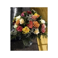 Dozen Deluxe Assorted Roses