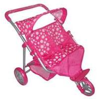 doll twin pram