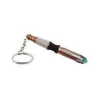 doctor who keychain with sonic screwdriver torch cdu 12 dr122
