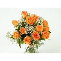 Dozen Orange Roses