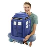 doctor who 24 inch super deluxe tardis talking light up plush