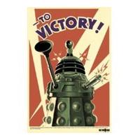 Doctor Who Dalek To Victory - 24 x 36 Inches Maxi Poster