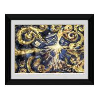 doctor who exploding tardis 30 x 40cm collector prints