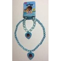 Doc Mcstuffins Girls Kids Charm Necklace Blue Beads