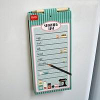 Don\'t Forget! - Magnetic Shopping List Jotter