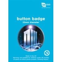 Doctor Who Logo Button Badge