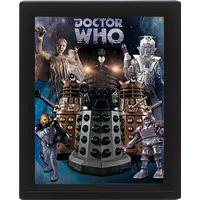 Doctor Who Framed 3d Lenticular Poster (26 x 21cm)