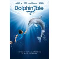 dolphin tale french movie film wall poster 30cm x 43cm