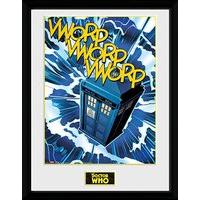 Doctor Who Tardis Comic Print