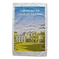 Down House Tea Towel