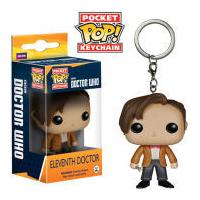 doctor who 11th doctor pocket pop vinyl figure key chain