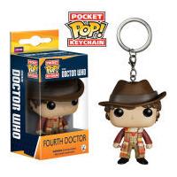 Doctor Who 4th Doctor Pocket Pop! Vinyl Figure Key Chain