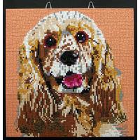 Dog Challenging Mosaic
