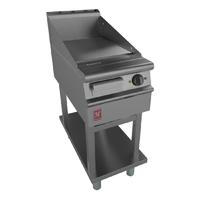 dominator plus 400mm wide ribbed griddle on fixed stand e3441r