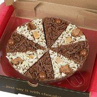 DOUBLE DELIGHT Chocolate Pizza