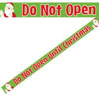 Do Not Open Until Christmas Tape