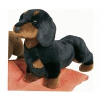 Douglas Cuddle Toys Spats Black & Tan Dachshund 40 cm