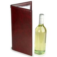 Douglas Wine Menu Cover Burgundy 12x6inch (Single)