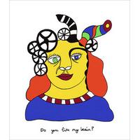 Do you like my brain By Niki De Saint Phalle