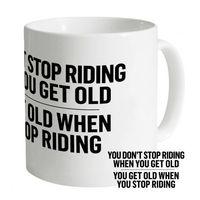Don\'t Stop Riding Mug