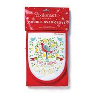 Double Oven Glove Christmas