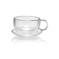 Double Walled Cup & Saucer Gift Set