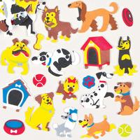 Dog Foam Stickers (Pack of 120)