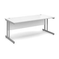 Dove Cantilever Straight Desk 1800mm