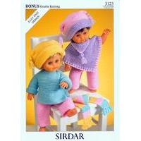 Doll\'s Outfit in Hayfield Baby Bonus DK (3123)