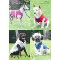 dog coats in hayfield aran with wool 7261