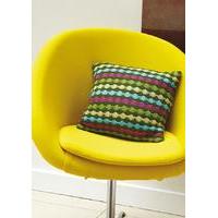 Dot Stripe Cushion in Rowan Pure Wool Worsted - Digital Version