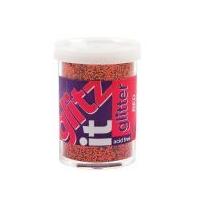 DoCrafts 28ml Craft Glitter Red