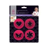 DoCrafts Little Venice Cake Company Baking Double Sided Icing Cutters
