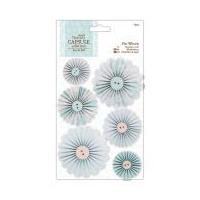 docrafts eau de nil pin wheels light green