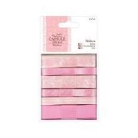 docrafts wild rose co ordinating ribbons 1m pink