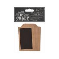 DoCrafts Chalkboard & Kraft Gift Tags