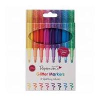 DoCrafts Glitter Marker Pens Assorted Colours