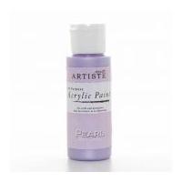 DoCrafts 2oz Pearl Acrylic Paint Wisteria Purple