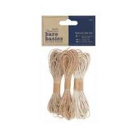 docrafts bare basics natural jute cord set beige