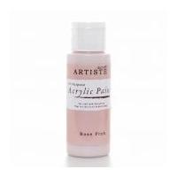 DoCrafts 2oz Acrylic Paint Rose Pink