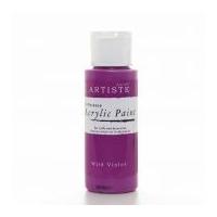 DoCrafts 2oz Acrylic Paint Wild Violet Purple