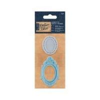 DoCrafts Adhesive Resin Frames Denim Blue