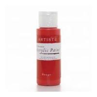 DoCrafts 2oz Acrylic Paint Rouge Red