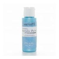 DoCrafts 2oz Pearl Acrylic Paint Ice Blue