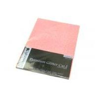 Dovecraft 220gsm Glitter Card Cardstock Candyfloss