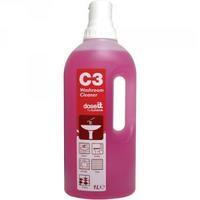 DoseIT C3 Washroom Cleaner 1 Litre Pack of 8 2W06305
