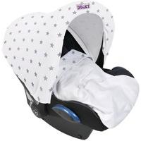 dooky hoody replacement infant car seat hood silver stars