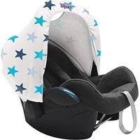 dooky hoody replacement infant car seat hood blue stars