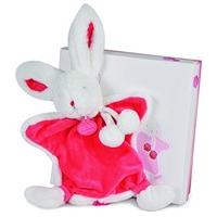 Doudou et Compagnie DC2738 Strawberry Pompon Rabbit Doudou Comforter