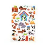 Dog Puffy Stickers